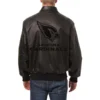 Arizona-Cardinals-Tonal-Full-Leather-Bomber-Jacket-Black
