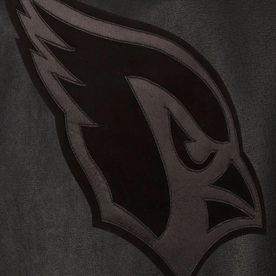 Arizona-Cardinals-Tonal-Full-Leather-Bomber-Jacket-Black