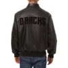 Arizona-Diamondbacks-Shirt-Style-Collar-Black-Leather-Varsity-Jacket-