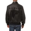 Atlanta-Falcons-Tonal-Full-Leather-Bomber-Jacket-Black