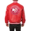 Atlanta-Hawks-Real-Leather-Varsity-Jacket-Red