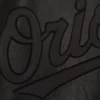 Baltimore-Orioles-Tonal-Full-Leather-Bomber-Jacket-Black