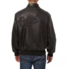 Baltimore-Orioles-Tonal-Full-Leather-Bomber-Jacket-Black