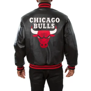 Chicago-Bulls-Full-Real-Leather-Varsity-Jacket-Black