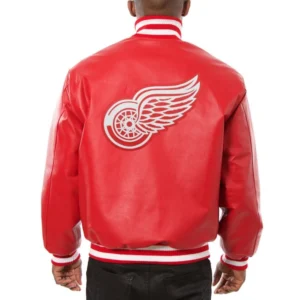 Detroit-Red-Wings-Genuine-Leather-Varsity-Jacket-Red