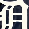 Detroit Tigers Leather Varsity Jacket Detail View