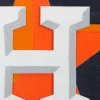 Houston Astros Leather Varsity Jacket Detail View