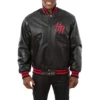 Houston-Rockets-Real-Leather-Varsity-Jacket-Black