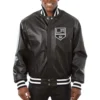 Los-Angeles-Kings-Genuine-Leather-Varsity-Jacket-Black