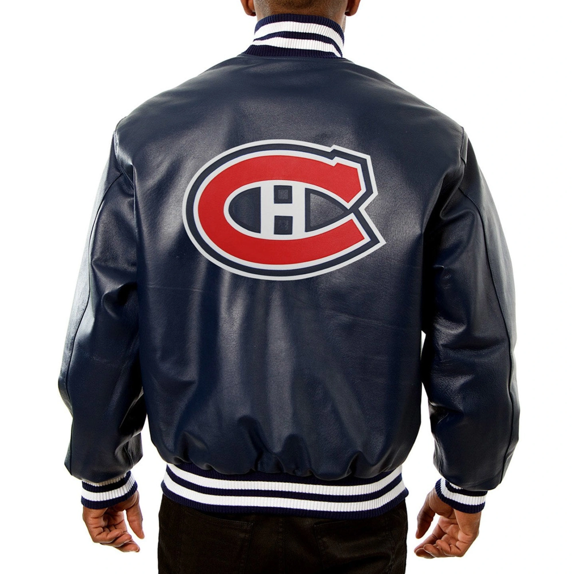 Minnesota-Wild-Real-Leather-Varsity-Jacket-Navy