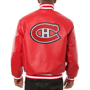 Montreal-Canadiens-Full-Real-Leather-Varsity-Jacket-Red