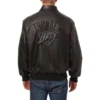 Oklahoma-City-Thunder-Full-Leather-Bomber-Varsity-Jacket-Black