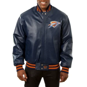 Oklahoma-City-Thunder-Real-Leather-Varsity-Jacket-Navy