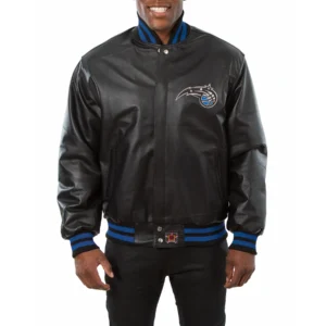 Orlando-Magic-Real-Leather-Varsity-Jacket-Black