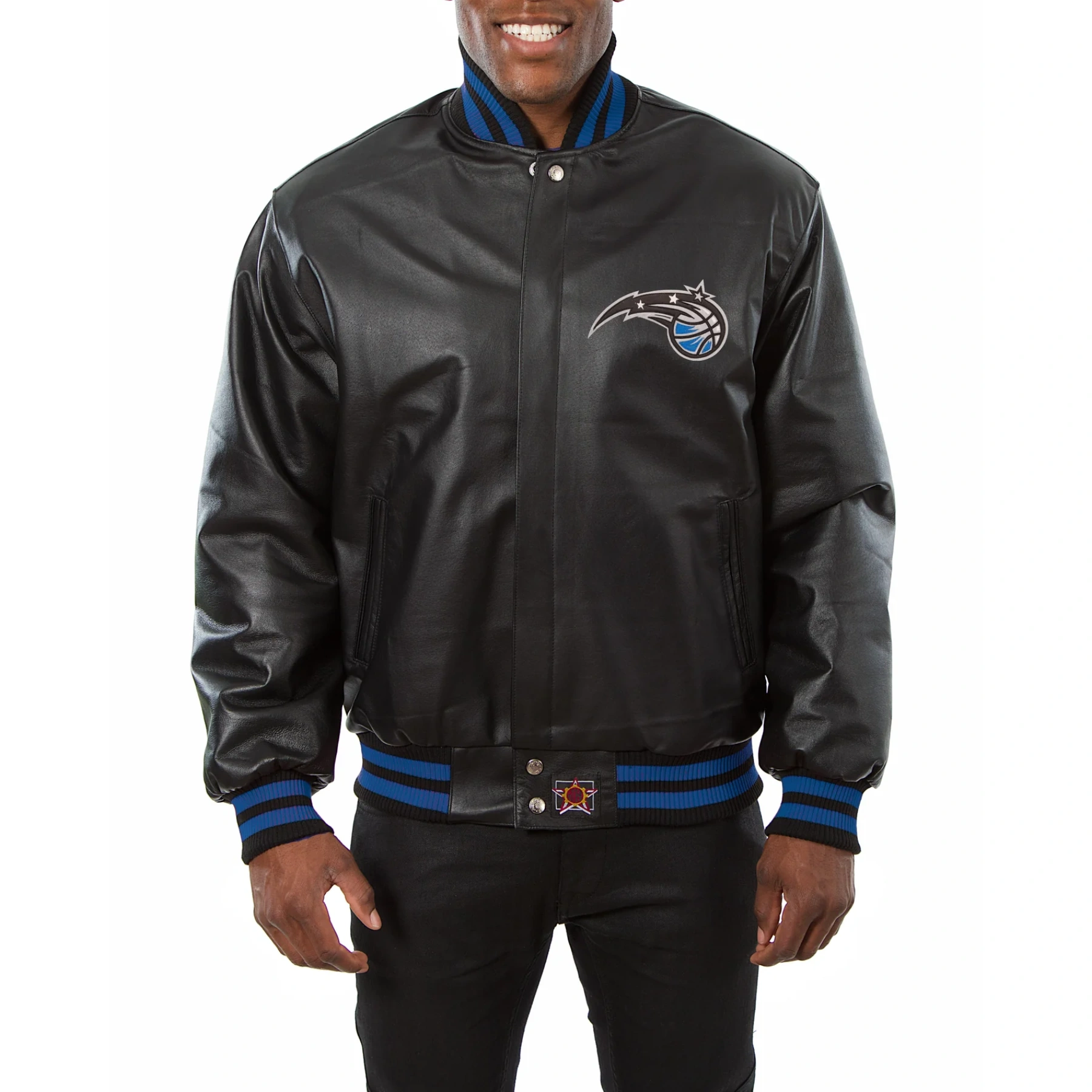 Orlando-Magic-Real-Leather-Varsity-Jacket-Black