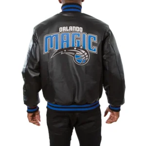 Orlando-Magic-Real-Leather-Varsity-Jacket-Black