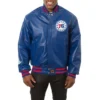 Philadelphia-76ers-Real-Leather-Varsity-Jacket-Blue