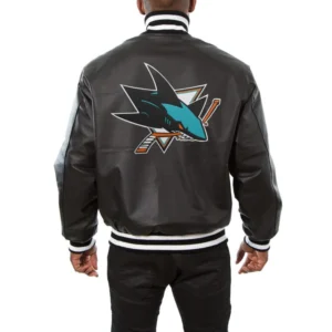 San-Jose-Sharks-Full-Real-Leather-Varsity-Jacket-Black