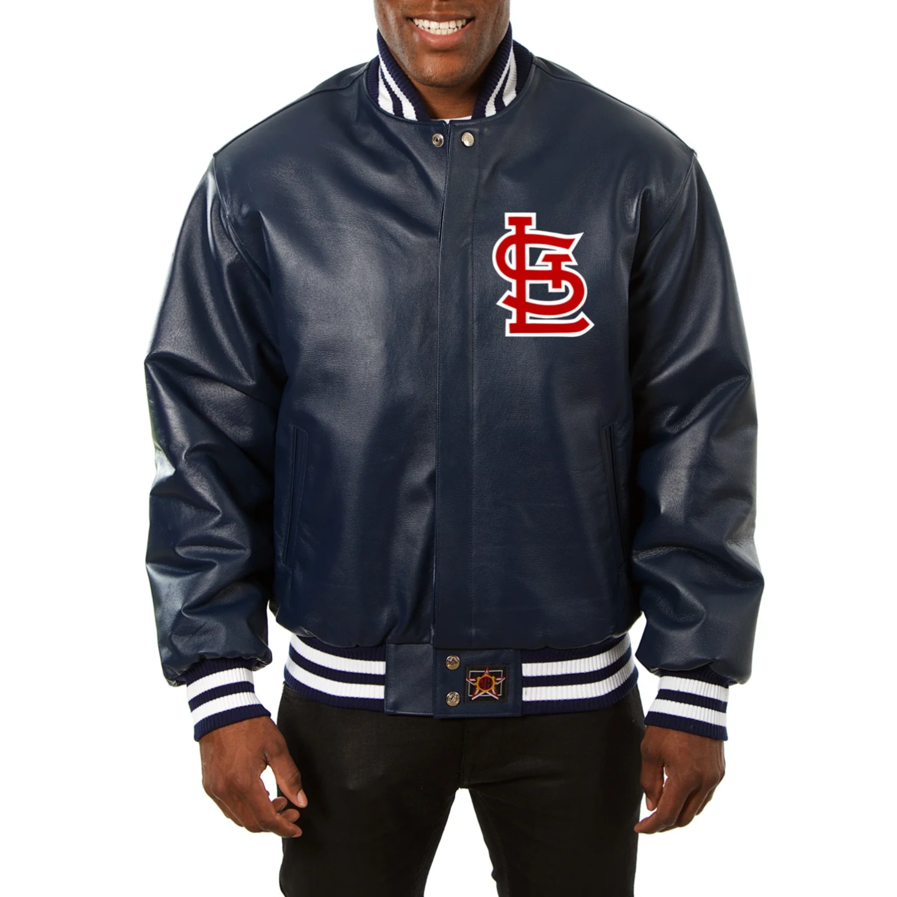 St.-Louis-Cardinals-Real-Leather-Varsity-Jacket-Navy