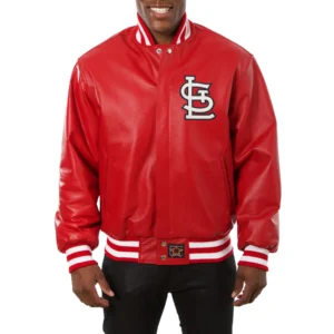 St.-Louis-Cardinals-Real-Leather-Varsity-Jacket-Red