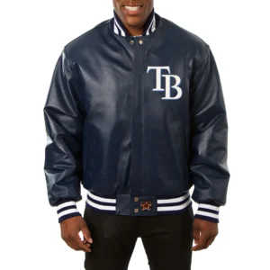 Tampa-Bay-Rays-Genuine-Leather-Varsity-Jacket-Navy
