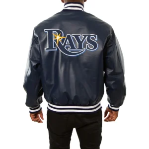 Tampa-Bay-Rays-Genuine-Leather-Varsity-Jacket-Navy