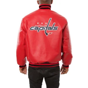 Washington-Capitals-Genuine-Leather-Varsity-Jacket-Red
