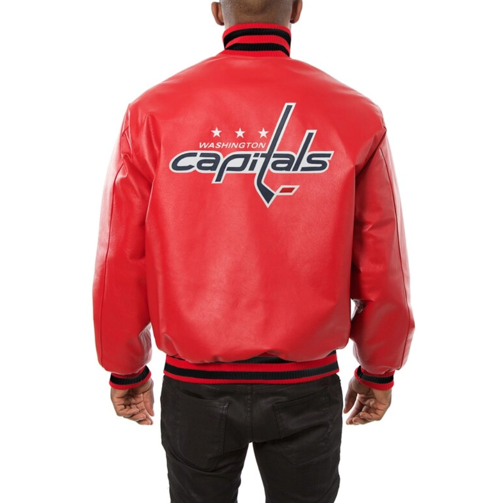 Washington-Capitals-Genuine-Leather-Varsity-Jacket-Red