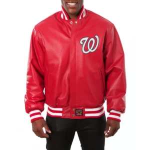 Washington-Nationals-Real-Leather-Varsity-Jacket-Red