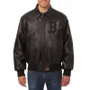 boston red sox tonal leather jacket