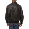 Houston Rockets Tonal Leather Jacket