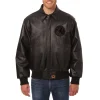 Minnesota Timberwolves Tonal Leather Jacket