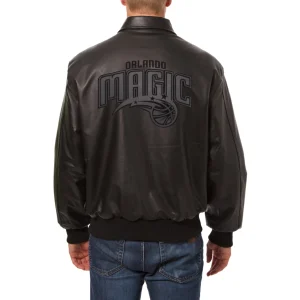 Orlando Magic Tonal Leather Jacket