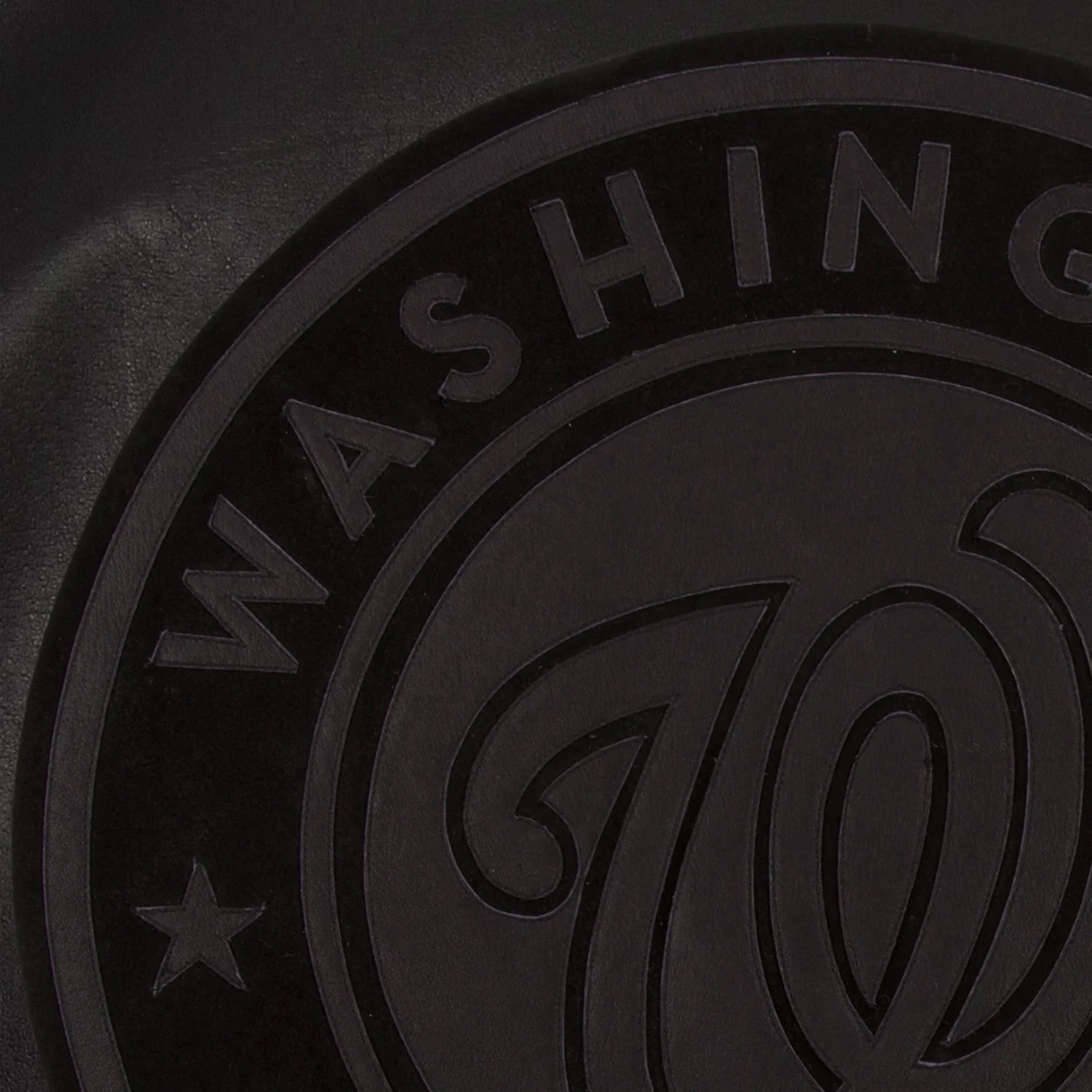 Washington Nationals Bomber Leather Jacket