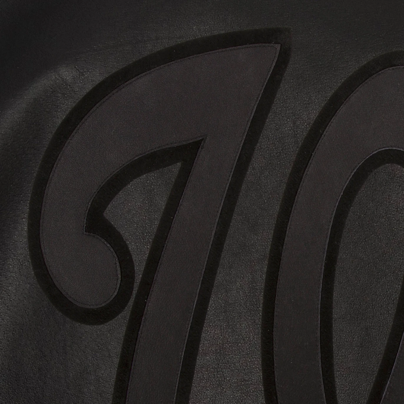 Washington Nationals Tonal Leather Jacket