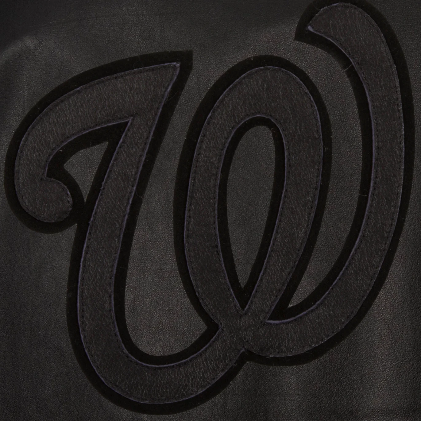 Washington Nationals Bomber Leather Jacket