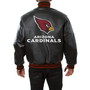 Arizona-Cardinals-Real-Leather-Black-Varsity-Jacket