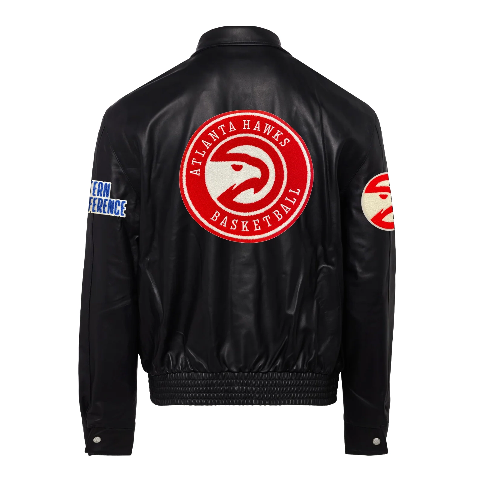Atlanta-Hawks-Jeff-Hamilton-Full-Leather-Jacket-Black