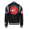 Atlanta-Hawks-Leather-Varsity-Jacket-Black