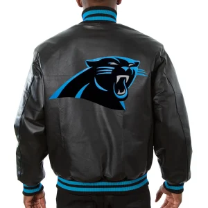 Carolina-Panthers-Black-Leather-Varsity-Jacket
