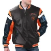Chicago-Bears-Full-Zip-Leather-Varsity-Jacket-Black