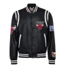 Chicago-Bulls-Leather-Varsity-Jacket-Black