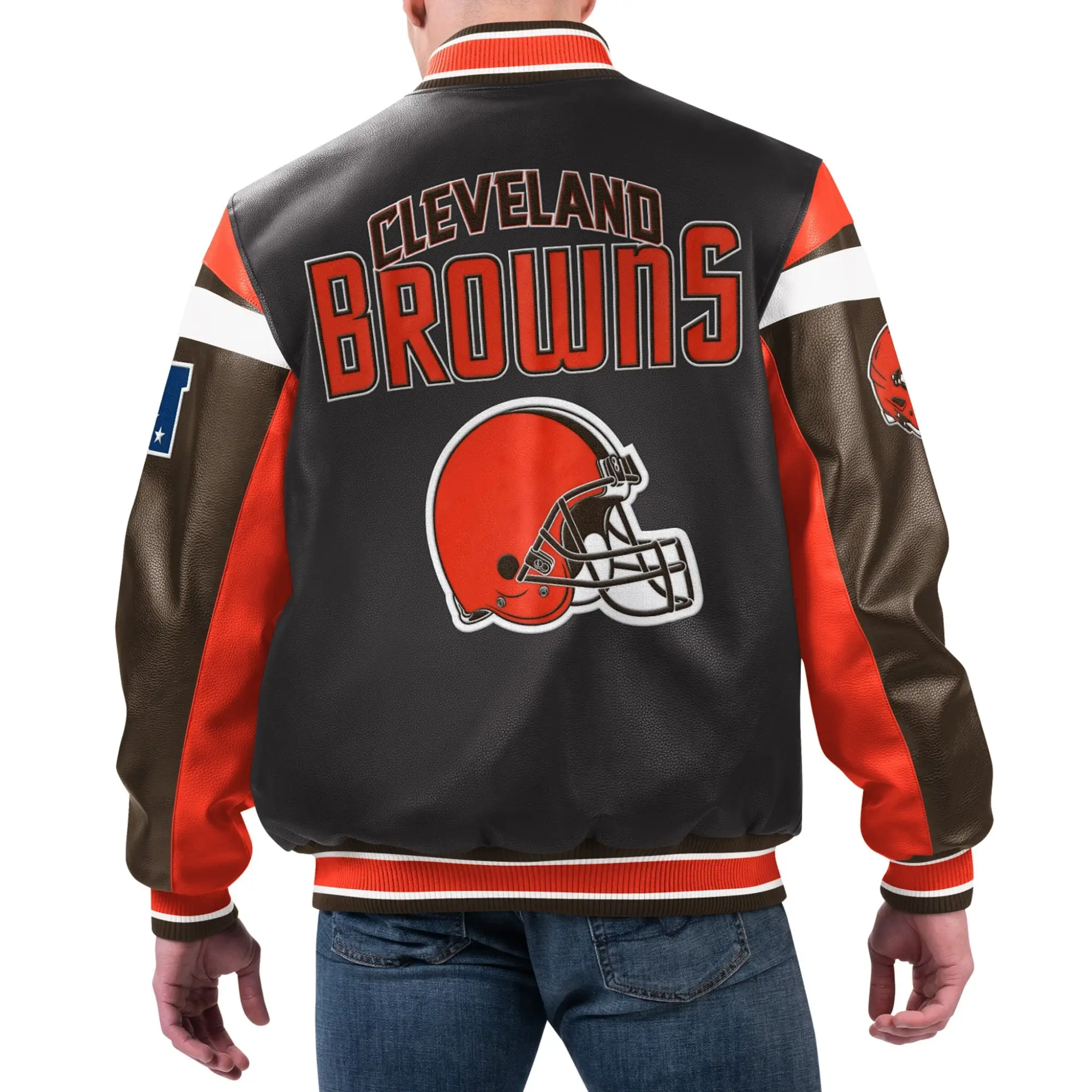 Cleveland-Browns-G-III-Sports-by-Carl-Banks-Full-Zip-Varsity-Leather-Jacket