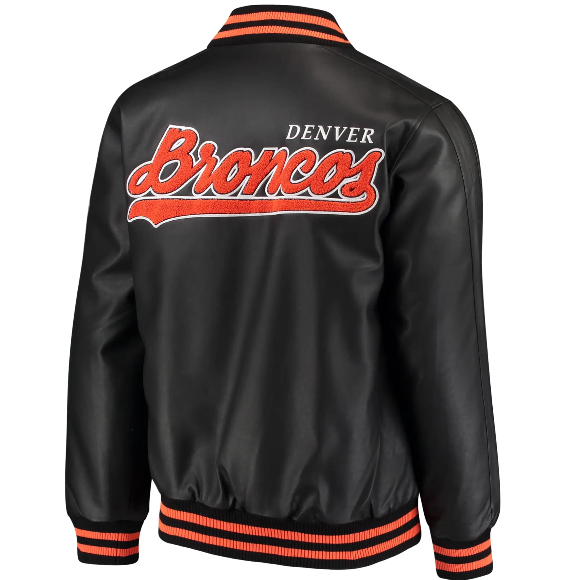 Denver-Broncos-G-III-Sports-by-Carl-Banks-Black-Leather-Varsity-Jacket