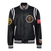 Denver-Nuggets-Leather-Varsity-Jacket-Black