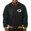 Green-Bay-Packers-Leather-Varsity-Jacket-Black-Green