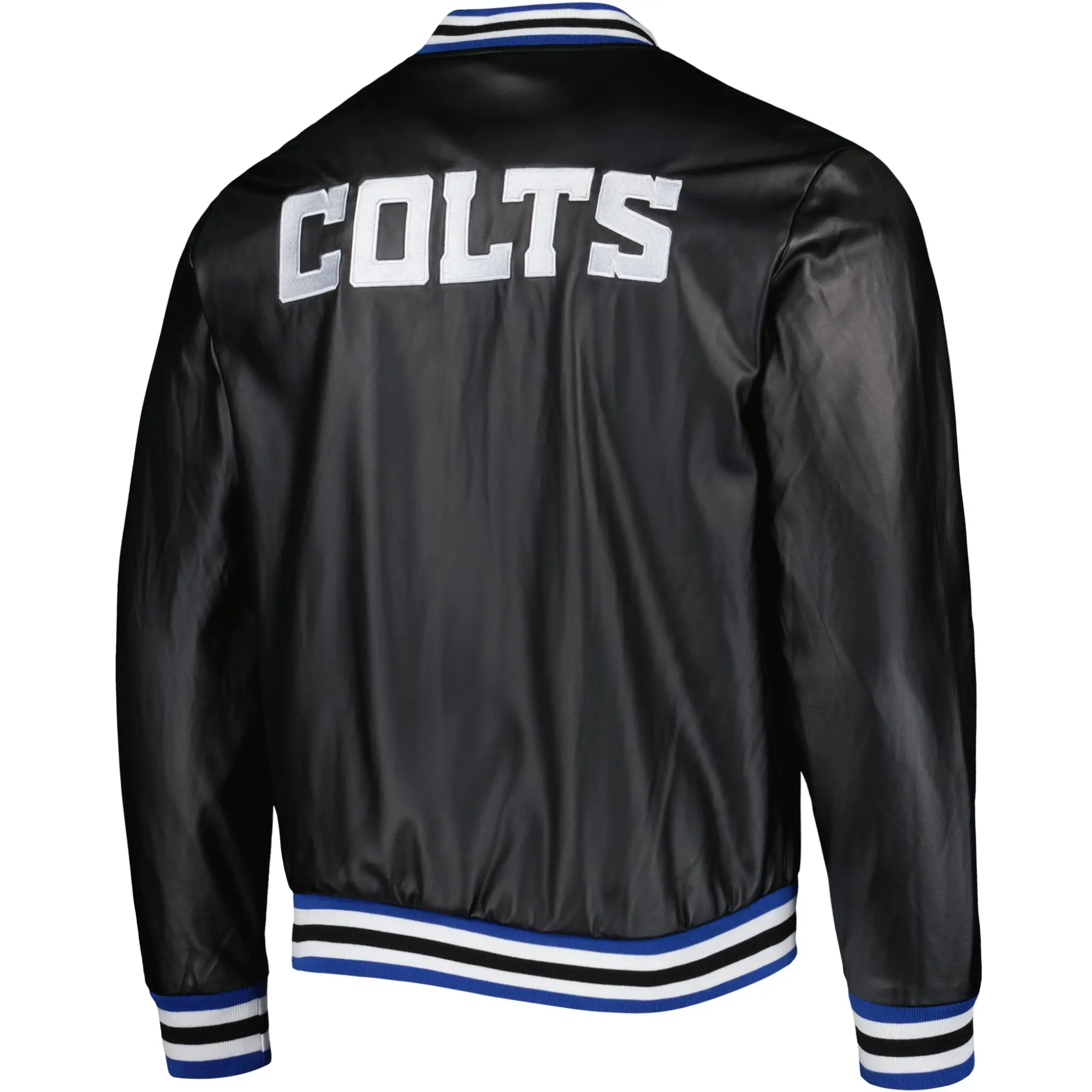 Indianapolis-Colts-Black-Leather-Varsity-Jacket