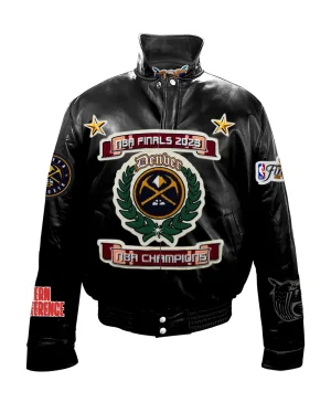 Jeff-Hamilton-Denver-Nuggets-Nba-Championship-Black-Leather-Jacket