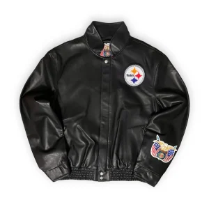Jeff-Hamilton-Pittsburgh-Steelers-Full-Black-Leather-Jacket