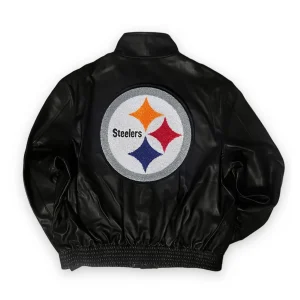 Jeff-Hamilton-Pittsburgh-Steelers-Full-Black-Leather-Jacket
